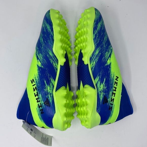 Adidas Nemeziz 19.3 LL TF Soccer Cleats Blue Green - Size 7.5 - New with Tags - Picture 4 of 9